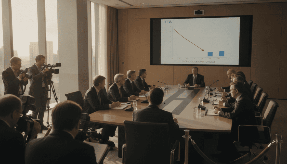 IEA warns global oil demand will fall one million bpd in 2026