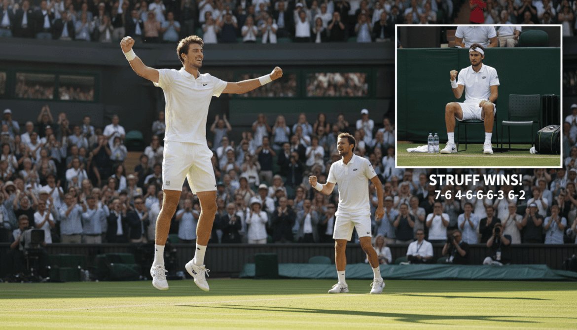 Wimbledon 2026: Zverev advances to semifinals as Struff stuns Medvedev