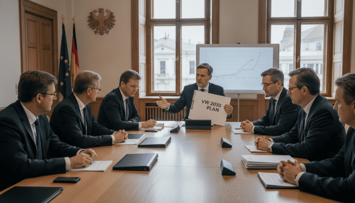Volkswagen urged to present clear 2030 plan as ministers warn of closures