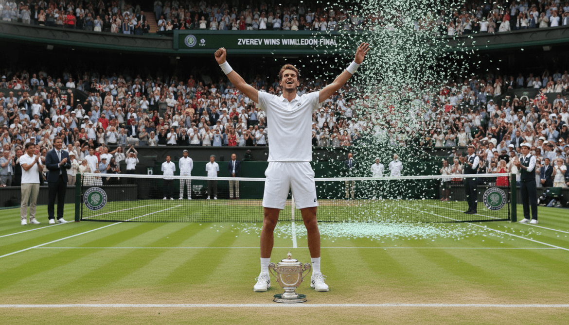 Alexander Zverev reaches Wimbledon final after Paris Grand Slam win