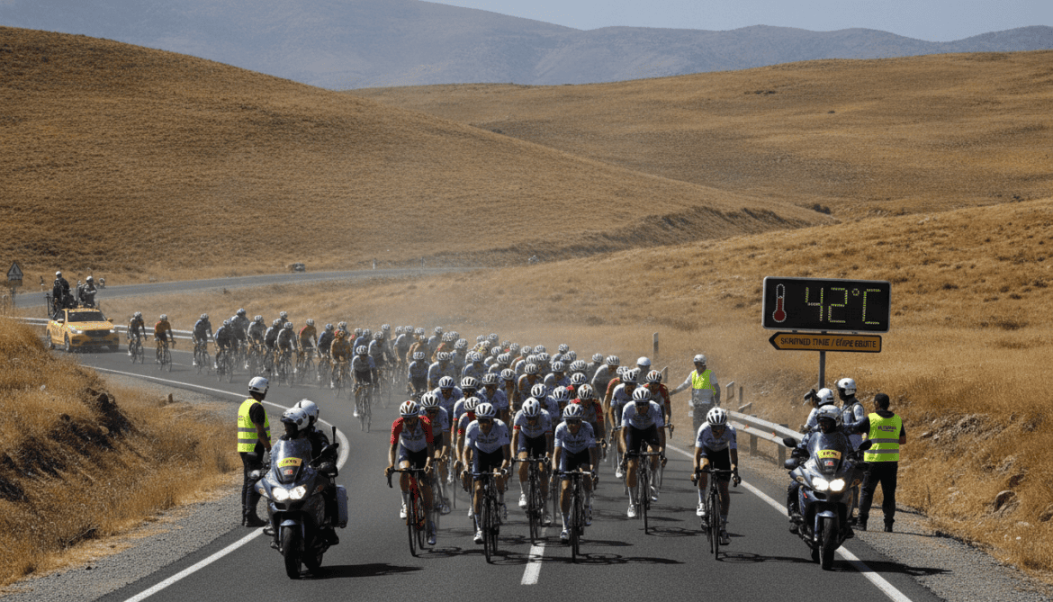 Tour de France shortens Stage 9 amid red heat alert