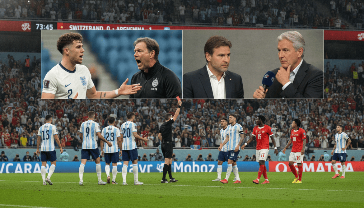 Breel Embolo red card disrupts Switzerland vs Argentina while Bellingham rebukes Tuchel