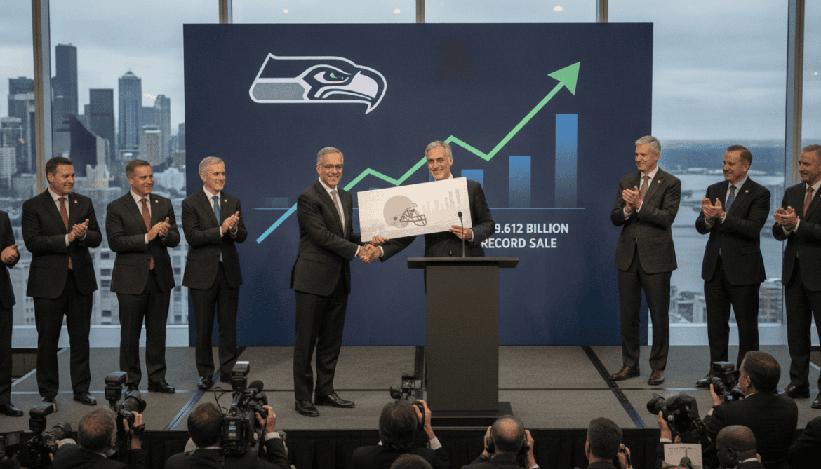 Seattle Seahawks sold to Vinod Khosla-led group for record $9.612 billion