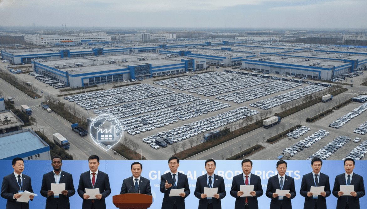 BYD Zhengzhou factory mapped as world's largest, raising global labor rights concerns