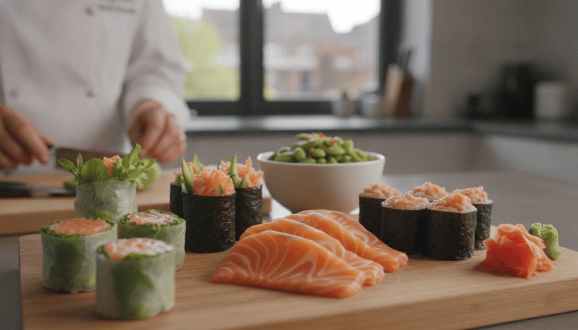 Sushi can be healthy, nutritionists recommend salmon, nori, less rice