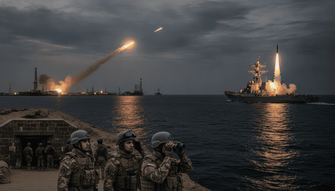 Iran and US exchange strikes across Gulf as Iran warns of escalation