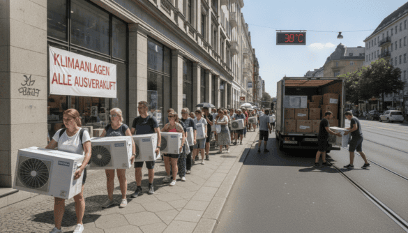 Air conditioner demand spikes in Germany amid third July heatwave