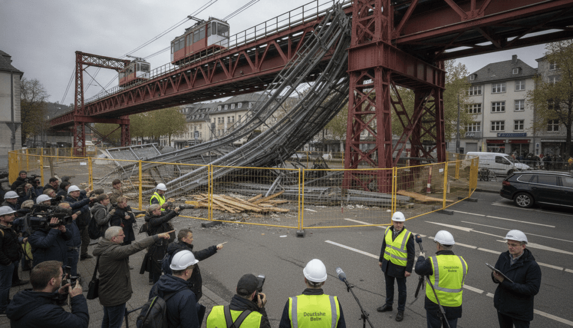 Deutsche Bahn faces backlash as renovated Wupper bridge fails