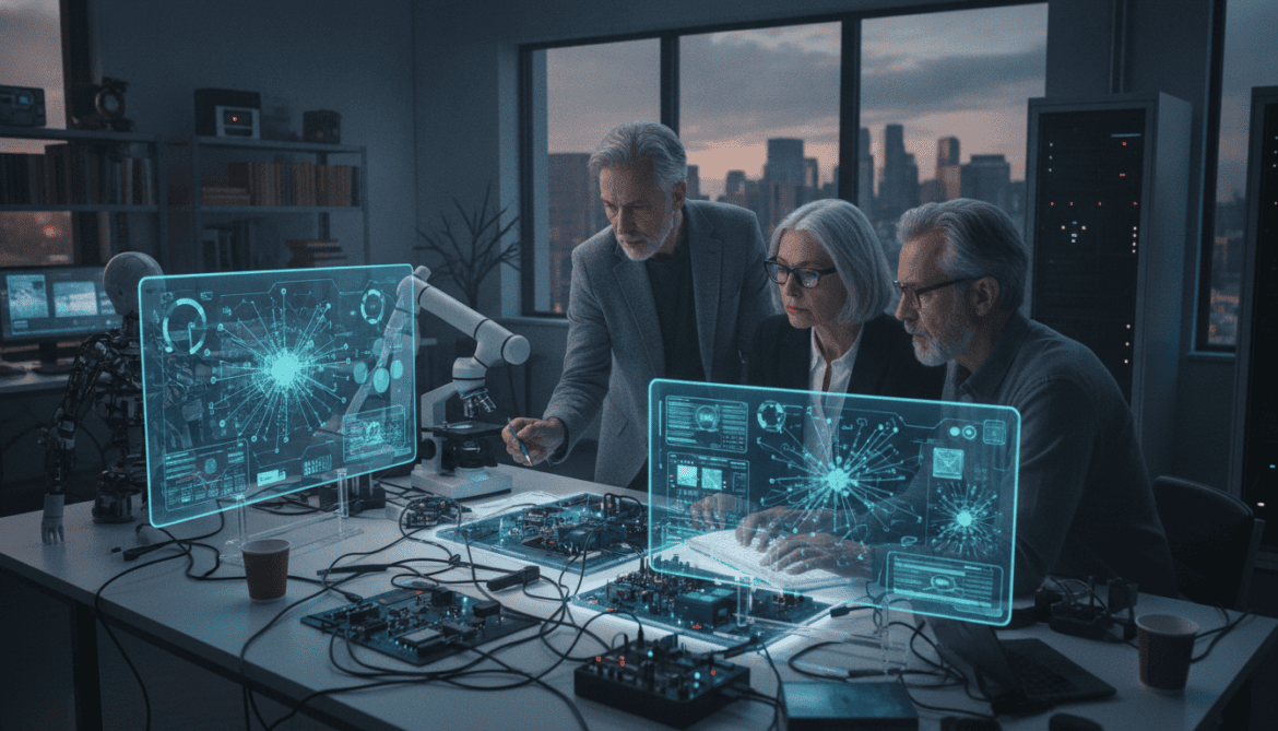 AI draws veteran tech founders back into labs and startups