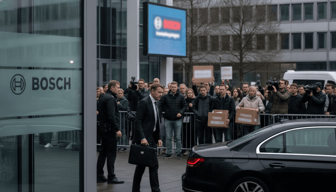 Bosch ousts CEO Hartung amid record 28,000 German job cuts