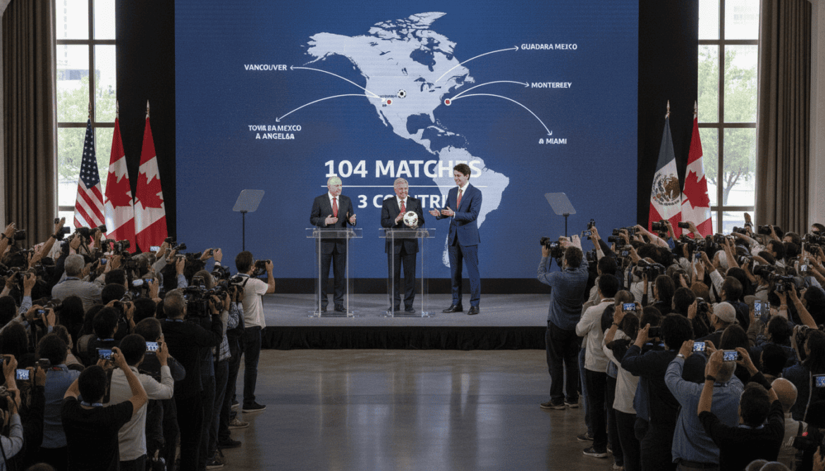 FIFA World Cup 2026 reveals record 104 matches across three countries