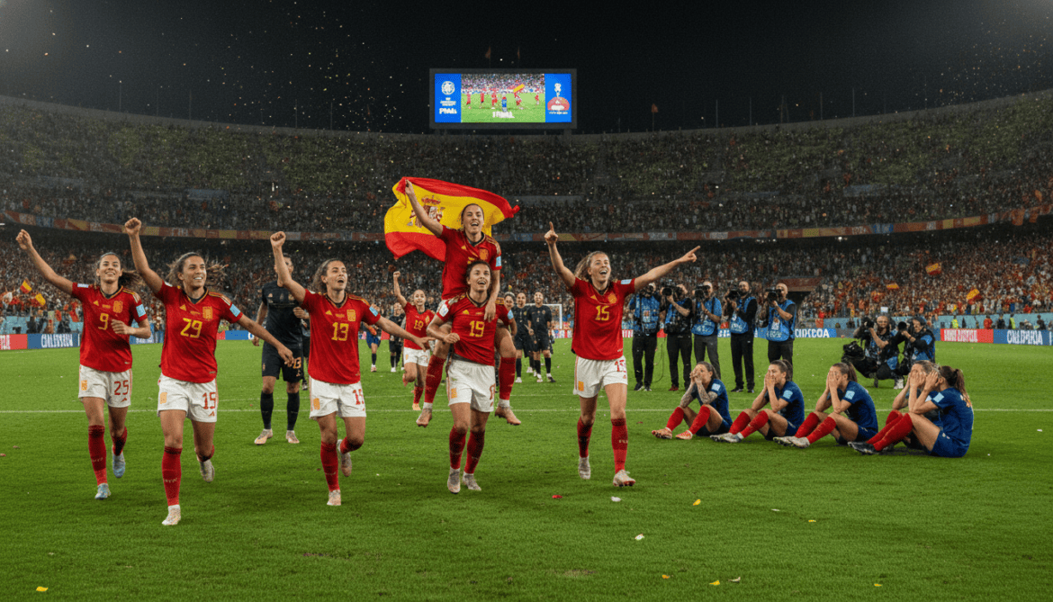 Spain beats France 2-0 to reach first World Cup final since 2010