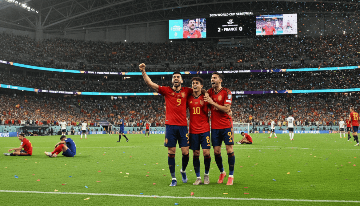 Spain Dominates France 2-0 in Dallas to Reach 2026 World Cup Final
