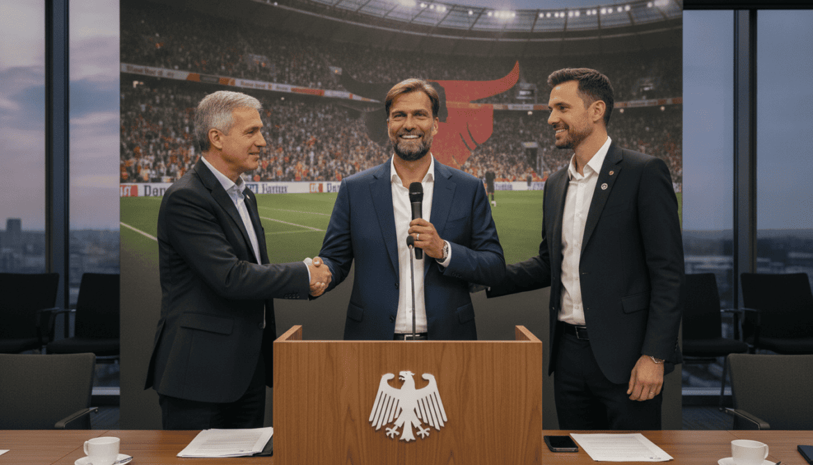 Klopp Nears Germany Appointment as DFB Negotiates Release with Red Bull