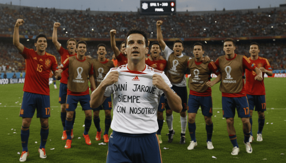 Andrés Iniesta scores winning World Cup goal and reveals Dani Jarque tribute