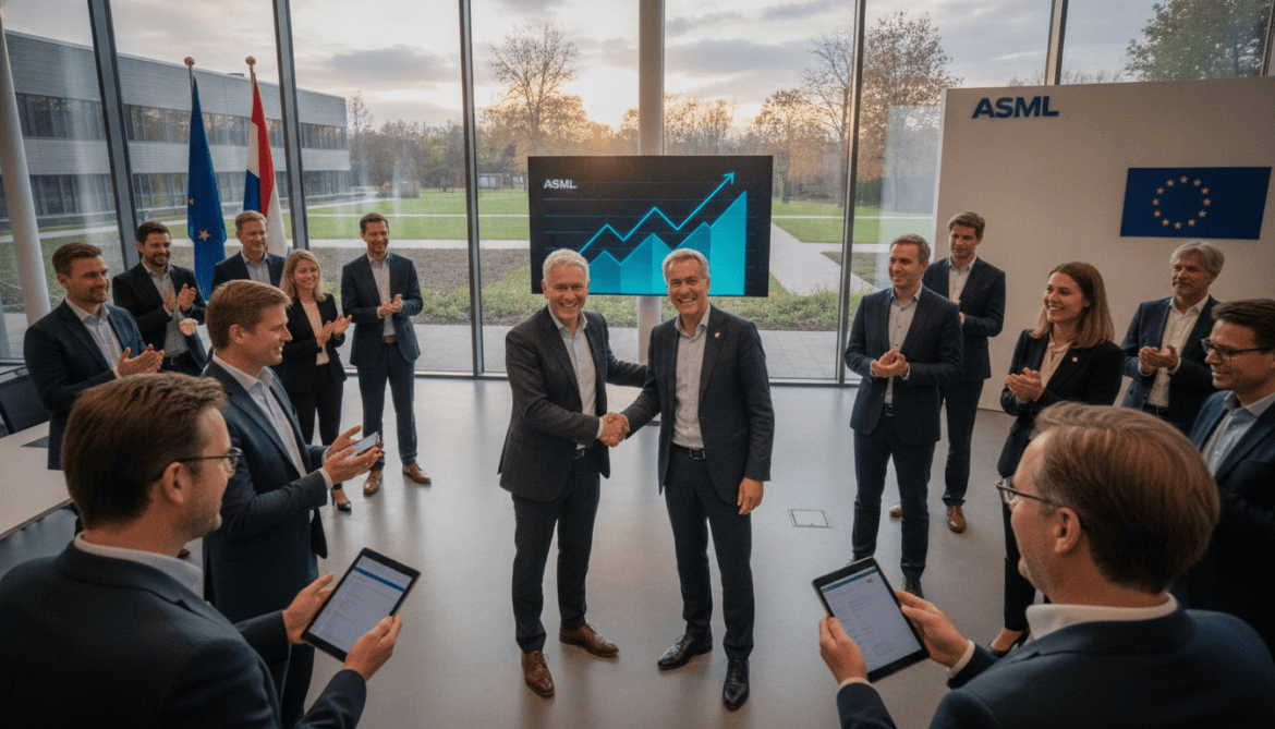 ASML surpasses rivals to become Europe's most valuable company after guidance upgrade