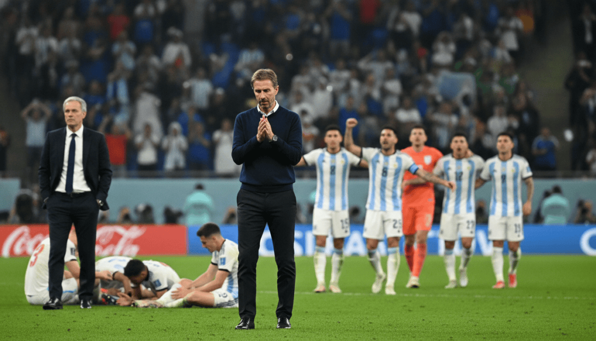 England blame Tuchel after Argentina's late comeback secures World Cup final