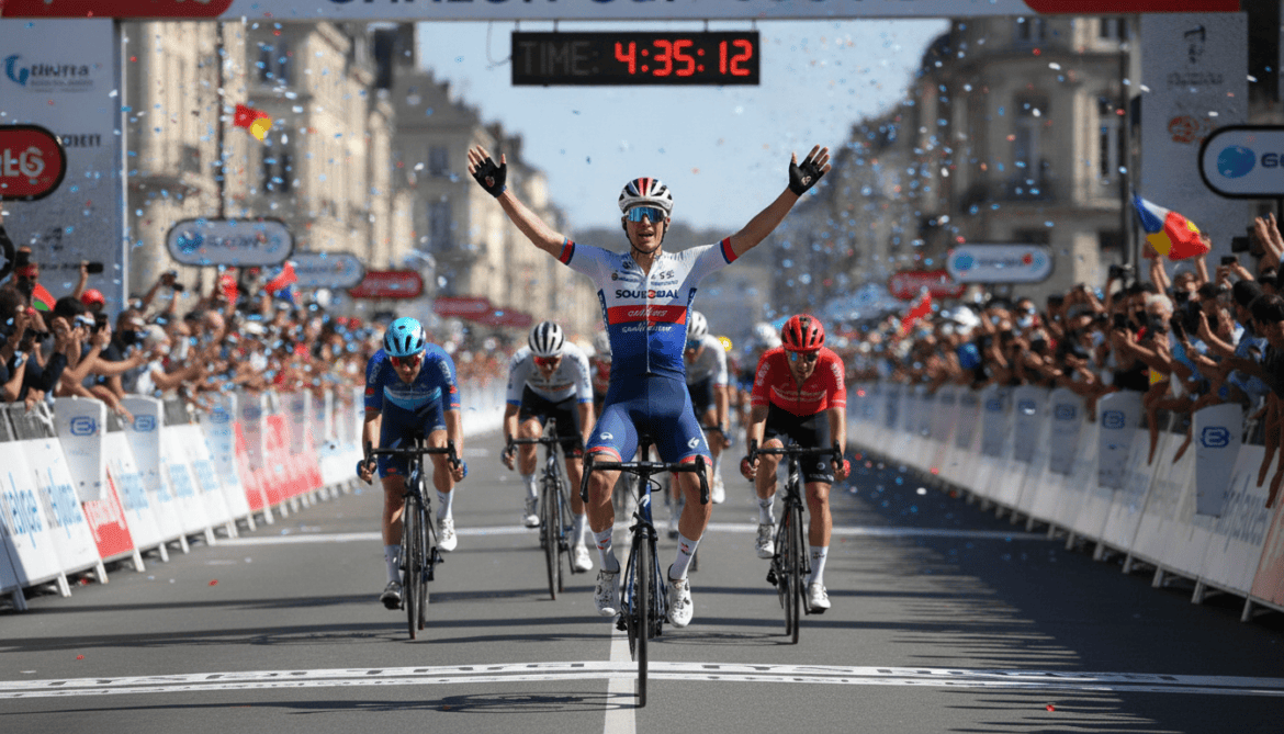 Tim Merlier wins Tour de France Stage 12 in Chalon-sur-Saone sprint