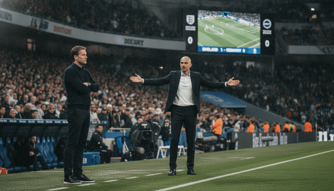 Fabian Hürzeler argues England grew timid after 1-0 lead and defends Tuchel