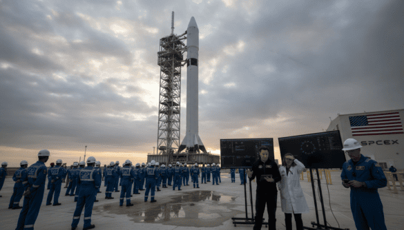 SpaceX aborts Starship test flight after engines fail to ignite