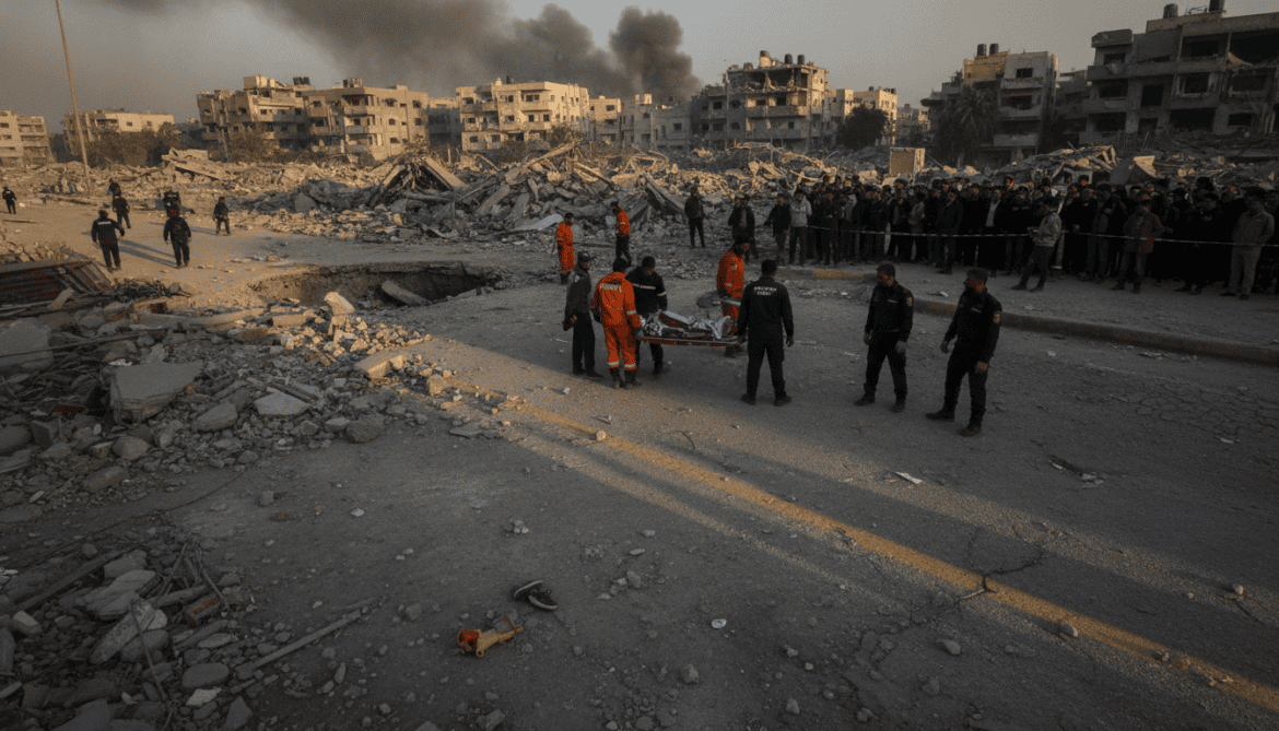 Israeli strikes breach Yellow Line, kill at least eight in Gaza City