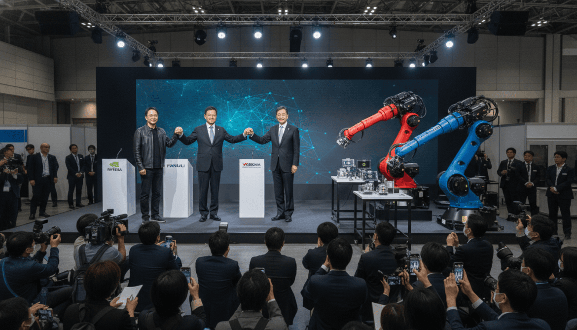 Nvidia announces partnership with Fanuc and Yaskawa to develop AI for robots