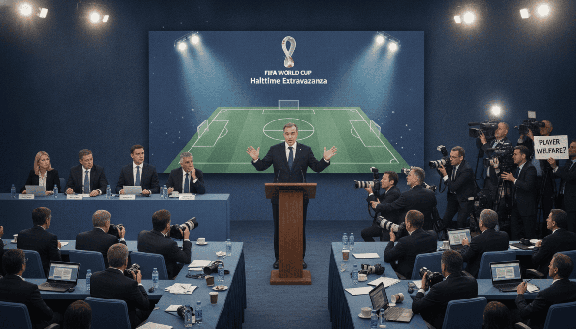FIFA Introduces World Cup Halftime Show and Sparks Debate Over Player Welfare
