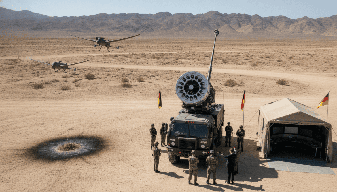 Trumpf plans to test laser drone defense system early 2027