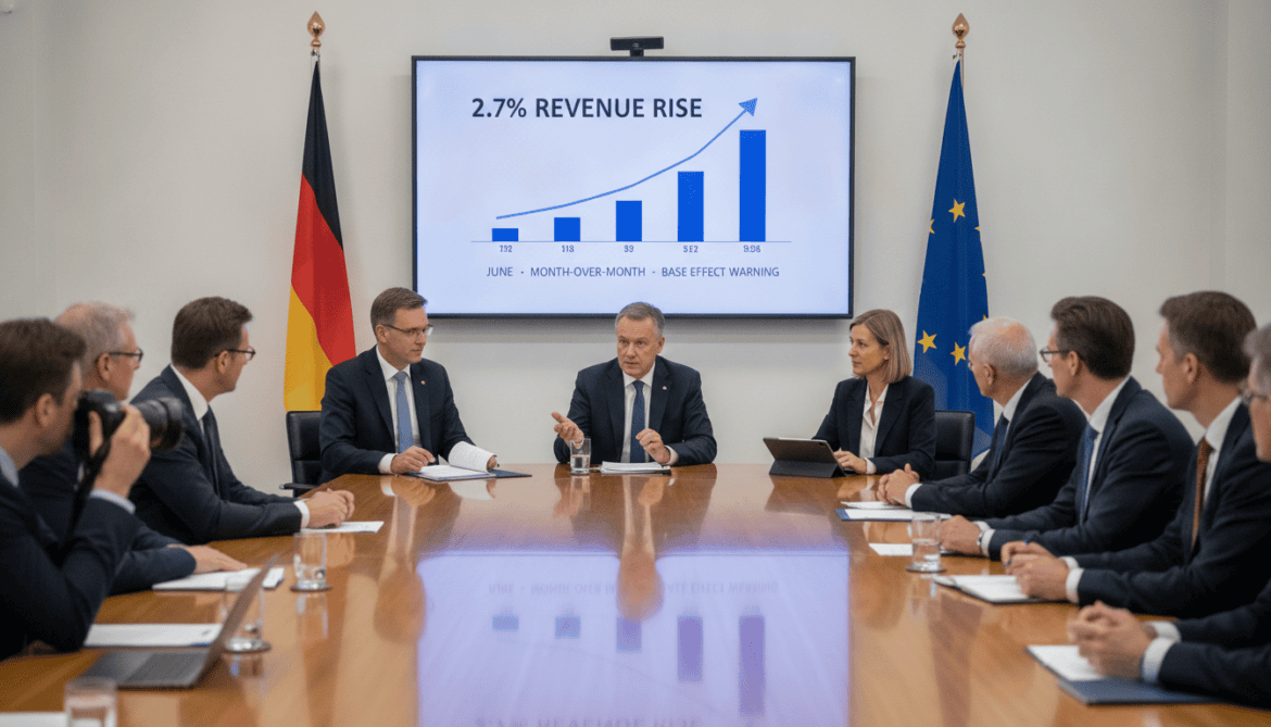 Datev Mittelstandsindex reveals 2.7% June revenue rise but warns on base effect