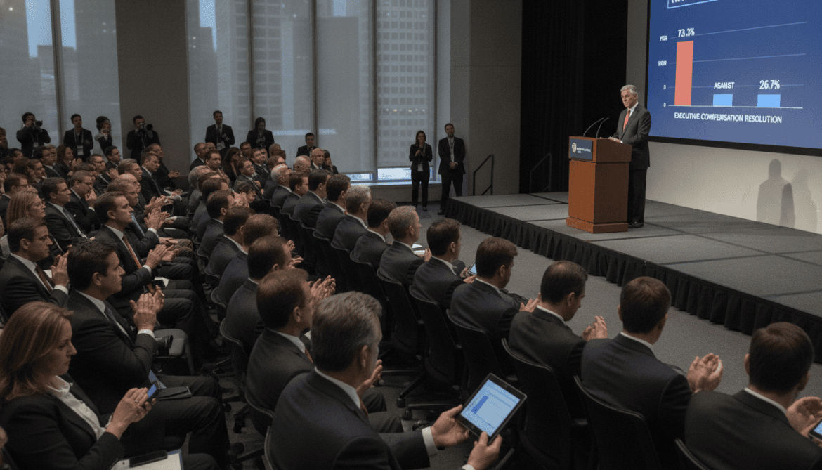 Shareholders Approve Executive Compensation with Reduced Support at 73.3 percent