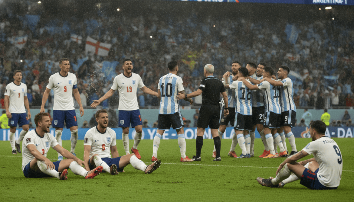 England's Sportsmanship Questioned After 2-1 World Cup Semifinal Loss to Argentina