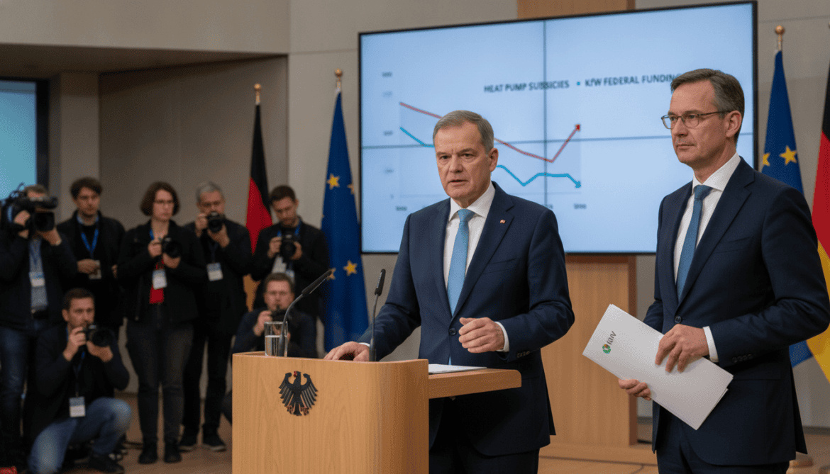 Germany cuts heat pump subsidies as KfW launches new federal funding