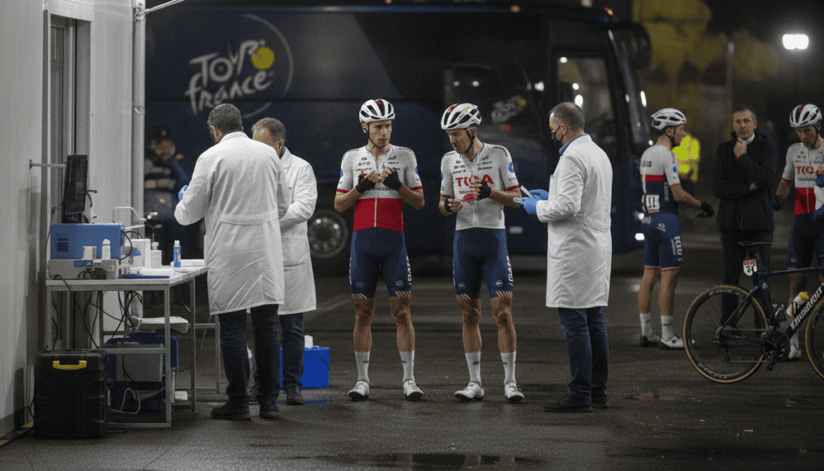 Tour de France night doping controls denounced by peloton over Pogacar and Vingegaard