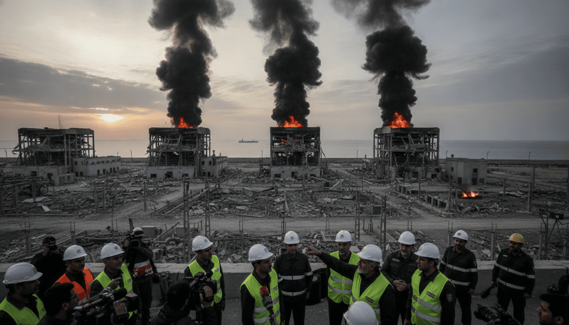 Bushehr deputy governor confirms three explosions as US strikes damage Hormozgan infrastructure