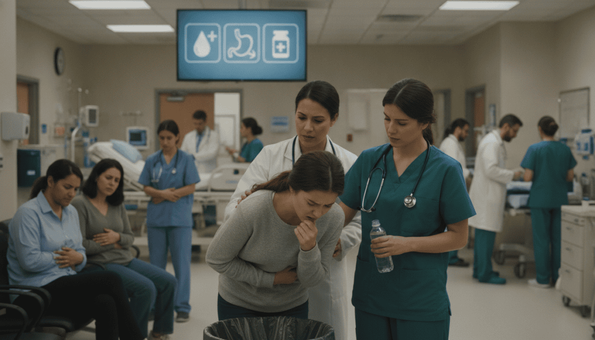 Vomiting Alert: Doctors Warn of Dehydration, Causes, and Treatment Options