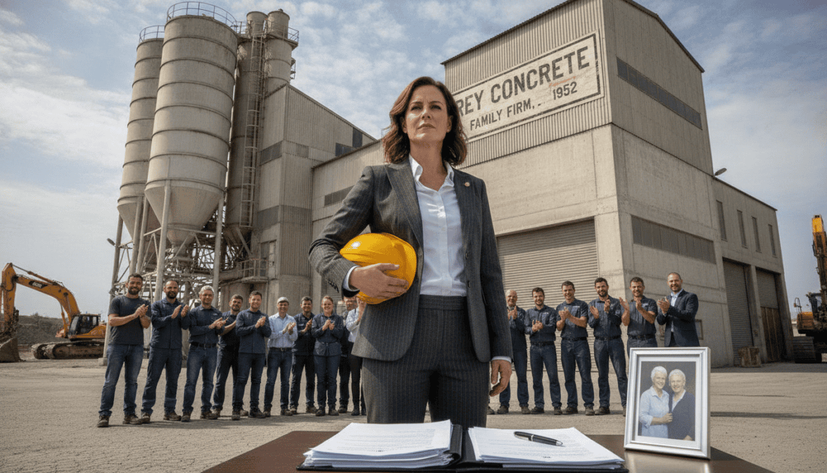 Stefanie Rey rescues family concrete firm after prolonged inheritance dispute