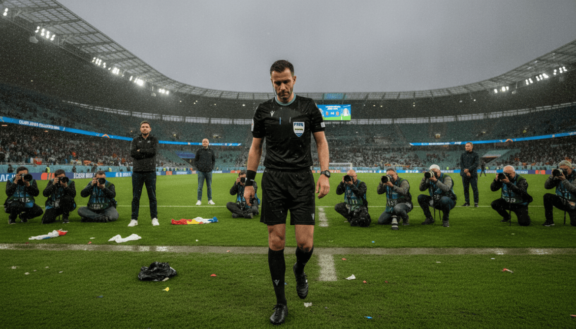 Referee Anthony Taylor retires after controversial Euro 2024 quarterfinal decision