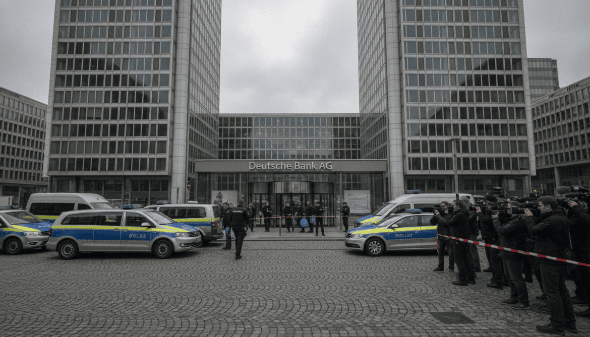Deutsche Bank headquarters raided in Frankfurt over Cum‑Cum transactions probe
