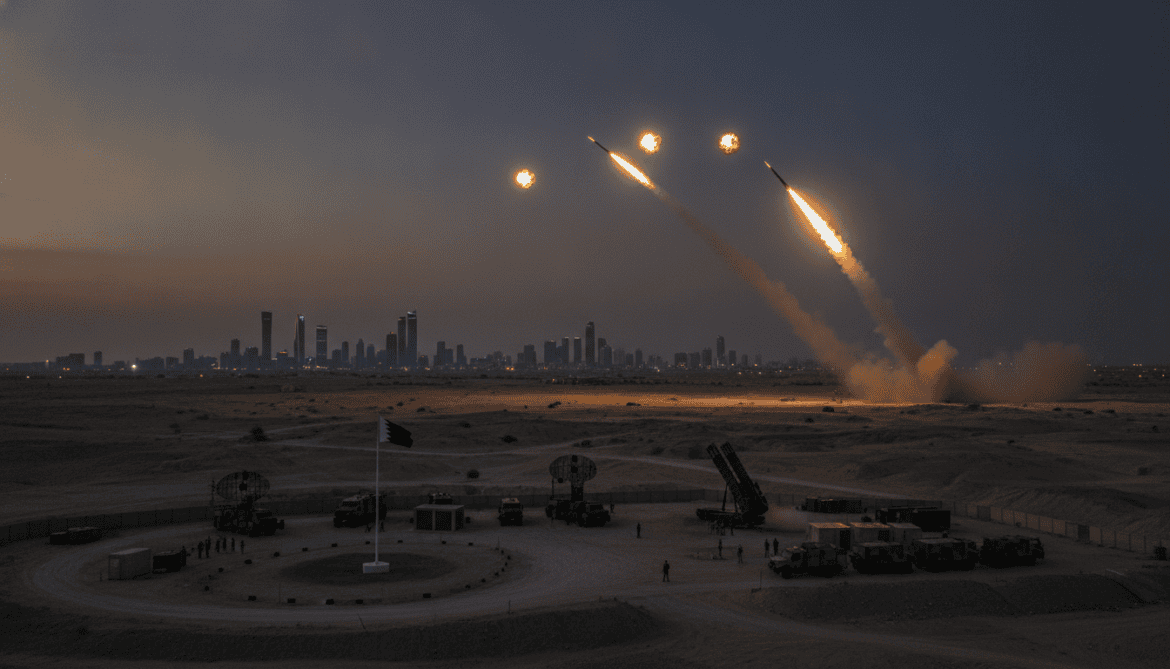Bahrain Defence Forces announce interception and destruction of Iranian aerial assaults