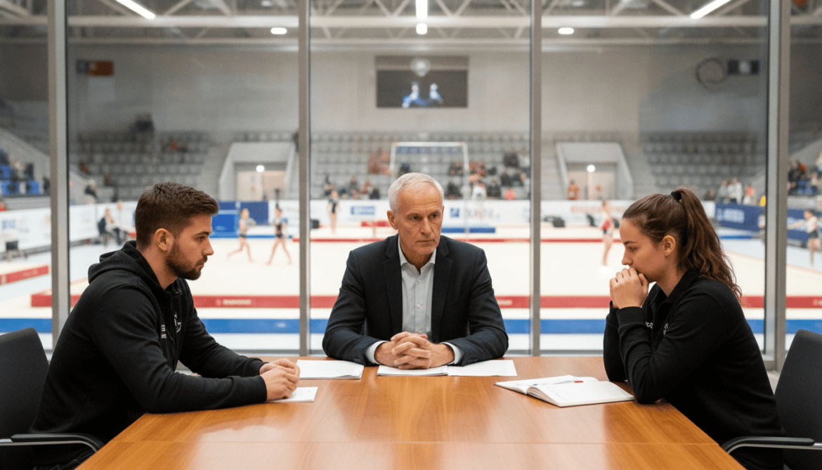 German Coach Wiersma Meets Coaches Accused of Abuse at Youth Gymnastics Championships