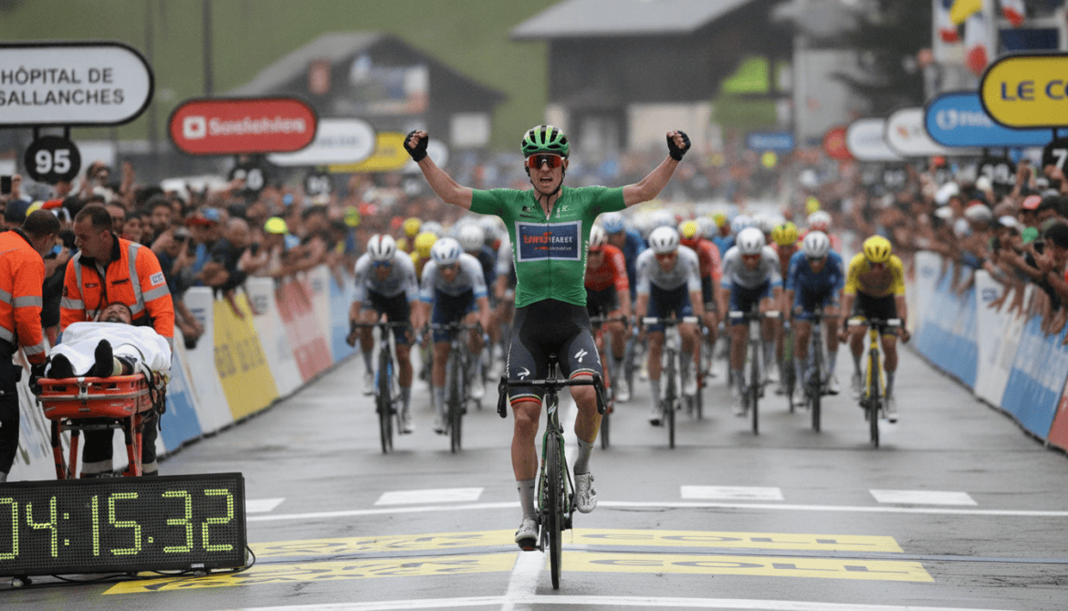 Jasper Philipsen wins Tour de France stage 17 after Lipowitz surgery