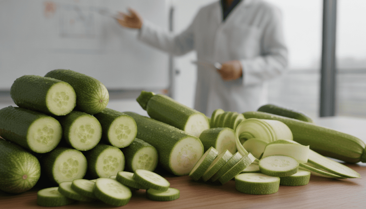 Hydrating foods revealed: cucumbers and zucchini top list for hydration