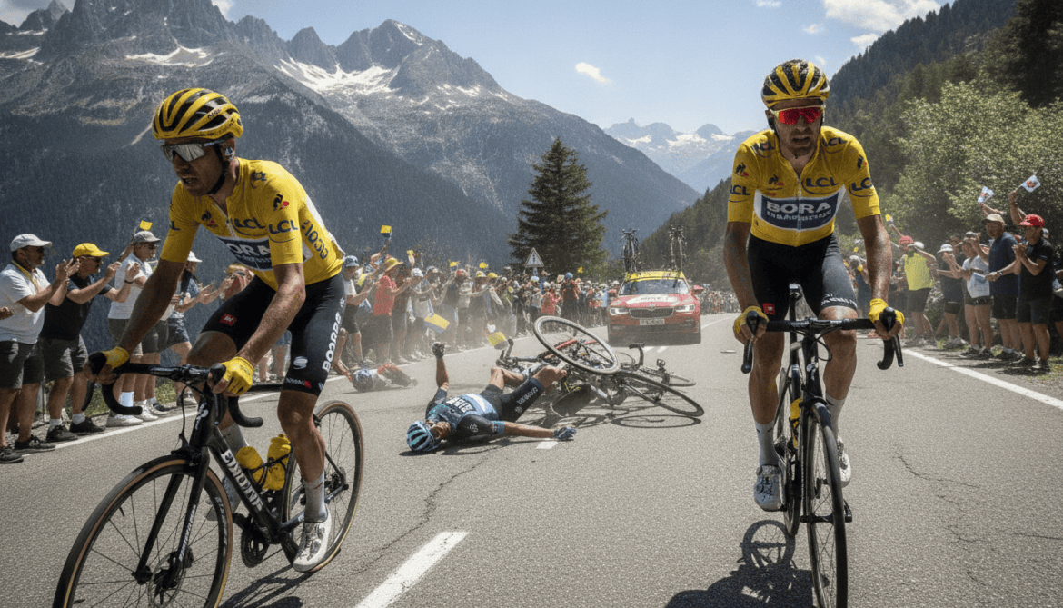 Tour de France 2026: Pogacar dominates overall as Lipowitz crashes out