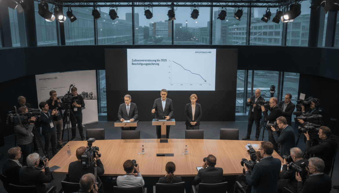 Porsche Announces 5,000 Job Cuts, Secures Employment Guarantee Until 2035, Pressuring VW