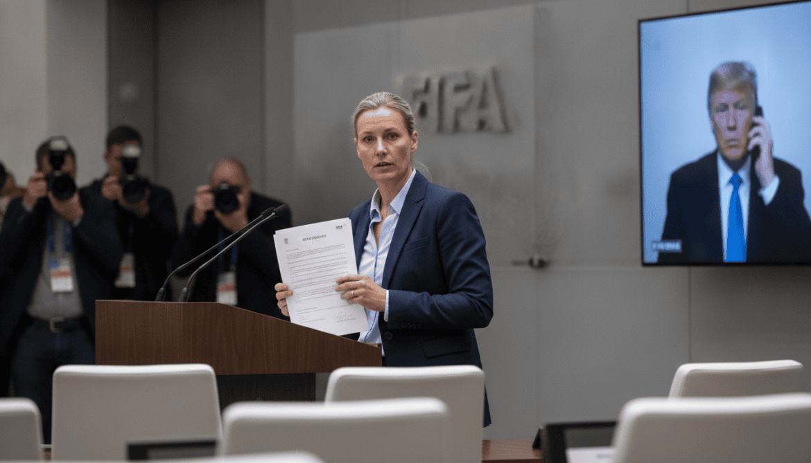 Norway's FA president Klaveness files formal FIFA complaint citing Trump call