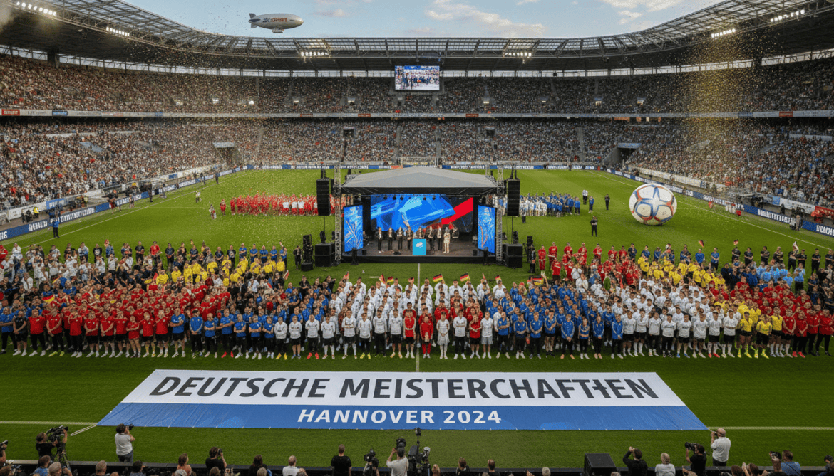 German Championships Kick Off in Hannover with 24-Sport Showcase After World Cup