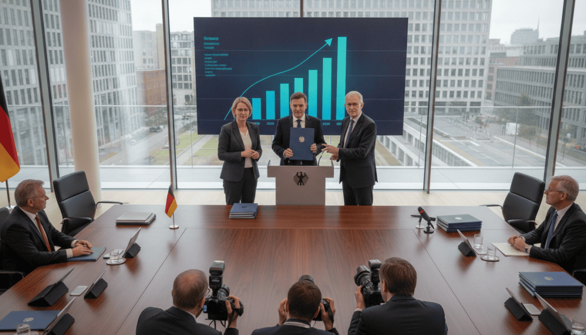 German social budget grows to record 32 percent of GDP, report reveals