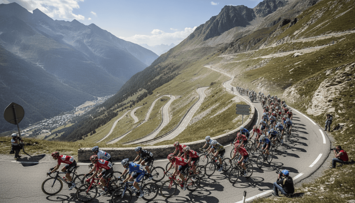 Alpe d'Huez Challenge Tests Cyclists' Mental Strength in Grueling Ascent