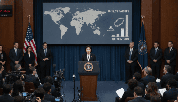 US announces 10–12.5% tariffs on 60 countries for forced labor concerns