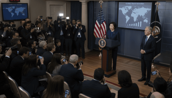 US announces tariffs on imports from 60 countries citing forced labor